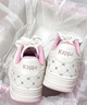 卡帕（Kappa）女鞋春季2026新款增高小白鞋子女款休闲运动板鞋女潮鞋 奶茶粉 40 实拍图