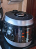 福库（CUCKOO）韩国原装进口家用多功能高压电饭煲麦饭石型内胆高压力煮饭煲锅5升4-5人份CRP-Q1050FS 实拍图