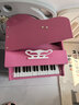 Hape(德国)儿童早教启蒙音乐钢琴玩具30键机械钢琴粉色女孩礼物E0319 实拍图