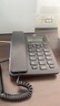 得力（deli）电话机座机 固定电话 办公家用  免提通话 大字按键 来电显示  33490黑 实拍图