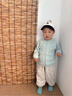 吉启萌婴儿外套春秋1岁儿童2薄款外出衣服男童女童开衫幼儿上衣宝宝春装 绿色 110 cm 晒单实拍图