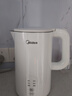 美的（Midea）电热水壶烧水壶家用养生自动断电冲奶一体恒温壶食品304不锈钢1500W速热1.5升大容量 SH15X301 实拍图
