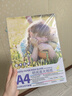 【京东快递】相片纸爱普生同款A4/5寸/6寸/7寸高光相片纸惠普HP喷墨打印机照片纸相册纸照片打印纸 A4-P背印 180g-20张 实拍图