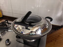 爱仕达（ASD）炒锅铸铁锅不锈无涂层平底家用铁锅炒菜锅34cm燃气电磁炉通用QB 实拍图
