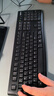 罗技（Logitech）MK120 键鼠套装 有线键鼠套装 办公键鼠套装 电脑键盘 USB即插即用 全尺寸 黑色 实拍图