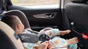 贝蒂乐儿童安全座椅汽车用婴儿宝宝安全椅新生儿车载座椅可坐躺 灰（坐躺调节+安全带双向安装） 实拍图