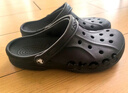 卡骆驰（CROCS）洞洞鞋贝雅男鞋女鞋轻便耐磨一脚蹬拖鞋休闲鞋|10126 黑色-001 39 (240mm) 实拍图
