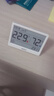 米家小米 米家智能温湿度计3 蓝牙智能联动家用室内车内高精度温湿度计 多功能时钟桌面摆放壁挂温度计 实拍图