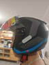 坦克（Tanked Racing）T536摩托车头盔半盔3C四季防晒电动车安全帽男女 亚黑 幻界 XXL  实拍图
