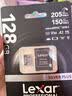 雷克沙（Lexar）tf卡大疆pocket4pocket3内存卡4K运动相机无人机GoPro通用高速MicroSD存储卡 新品上市】128G SilverPlus读205M TF卡 实拍图