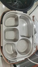 京东京造 饭盒上班族316不锈钢餐盒学生微波炉儿童饭盒大容量1.5L配保温袋 实拍图