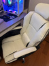 珂尔司电竞椅电脑椅子舒适久坐休闲宿舍大学生家用办公可升降座椅躺椅 【基础版】米白转椅+双枕-无搁脚 实拍图