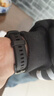 十闪 适用华为手环8表带手环band10/9/8NFC标准版腕带通用智能运动华为手环硅胶8/9/10代表带 幻夜黑 实拍图