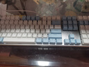 达尔优（dareu）EK815机械合金键盘 有线键盘 游戏键盘 108键单光 男生女生 电脑键盘  白色蓝色 青轴 实拍图