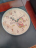 BBA挂钟客厅八方来财新中式创意餐厅装饰钟表挂墙石英钟25cm 实拍图
