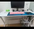 汤能优品电脑桌台式家用电竞游戏桌简约卧室书桌办公学习桌学生写字小桌子 【桌椅套装】暖白80CM+乳胶椅 实拍图