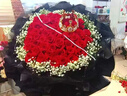 琐拉鲜花速递玫瑰花束求婚生日礼物送女友全国同城花店配送 52朵红玫瑰花束—吾爱 实拍图