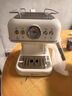小熊（Bear）咖啡机 家用小型半自动意式 胶囊可用冷热双萃20Bar泵压 压力计 自动打奶泡 小白咖E12S7 实拍图
