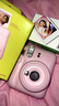 INSTAX富士instax立拍立得 一次成像相机 miniSE（mini7+升级款）粉色+20张白边+配件周边 实拍图