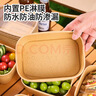 云蕾一次性饭盒打包盒食品级方形快餐盒带盖可微波炉耐高温750m1*20套 实拍图