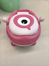 世纪宝贝（babyhood）大眼仔座便器 儿童小马桶坐便器 男女宝宝便携小便盆 PU软垫107粉 实拍图