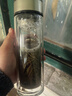 【京东物流配送】高硼硅双层玻璃杯大容量泡茶杯水杯子茶水分离杯 【活动】350ml1只 实拍图
