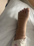 振德医用静脉曲张弹力袜 二级中压长筒露趾 静脉曲张袜压力袜 肤色 L 实拍图