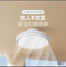 公牛（BULL）无叶风扇灯一体吸顶灯GF39BT隐形吊扇灯餐厅91W离线语音繁星灯罩 实拍图