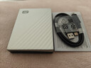 西部数据（WD）移动硬盘4TB type-c Ultra系列 2.5英寸 银 机械硬盘 笔记本电脑外接加密兼容Mac 大容量家庭存储 实拍图