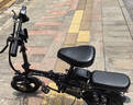 新大洲新国标代驾折叠电动车超长续航 锂电池电瓶助力自行单车轻便迷你小型男女士代步上班用可放后备箱 避震顶配-22减震-松下S级40A纯电≤120km 实拍图