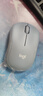罗技（Logitech）M221 轻音鼠标 无线鼠标 办公鼠标 对称鼠标 带无线微型接收器 雾霭蓝 实拍图