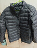 京东京造【air+零压排骨羽绒】轻薄羽绒服男外套冬90鸭绒立领曜石黑L 实拍图