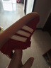 adidas小童「果冻T头鞋」BARREDA DECODE C运动鞋阿迪达斯轻运动   浅猩红/暖香草色   28 实拍图