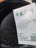 【亏本清仓】韩式麦饭石色不粘锅平底锅铁锅电磁炉不带盖 黑色小煎锅 16cm 实拍图