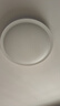 松下（Panasonic）吸顶灯卧室书房全光谱14瓦圆形镜方 白色Ra97 IP50 HHXD1400 实拍图