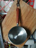 热油小锅泼油锅加厚不锈钢木柄防烫带刻度双倒流口不挂油无涂层 【长柄】200ml 不烫手 实拍图