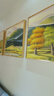 墨派（Mopai）餐厅装饰画手绘油画美式花卉高端客厅肌理挂画正方形壁画免打孔 向日葵 60*60cm手绘油画 实拍图