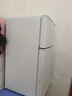 新飞（Frestec）小冰箱 冰箱小型双开门 迷你双门家用宿舍租房冷藏冷冻电冰箱节能省电 48L白【一级能效+租房神器】 实拍图