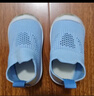 贝比宝宝学步鞋婴儿鞋子软底防滑夏季室内鞋袜家居地板鞋男 天空蓝 实拍图