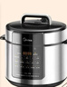 美的（Midea）电压力锅5L家用智能0涂层钢胆大屏操控智能开盖煮双胆电饭煲高压锅适用4-6人MY-E5915G京东 实拍图
