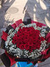 幽客玉品鲜花速递红玫瑰花束表白送女友老婆生日礼物全国同城配送 33朵红玫瑰花束—女王款 实拍图