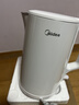 美的（Midea）电热水壶家用烧水壶泡茶0涂层食品级304不锈钢自动断电双层防烫全钢无缝1.5L大容量 MK-HJ1566 实拍图
