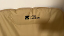 牧高笛（MOBIGARDEN）高背月亮椅可调节 户外露营野餐钓鱼折叠椅 NX25665002 细沙黄 实拍图