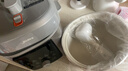 美的（Midea）【国家补贴】浓香小飞侠电压力锅有钛0氟0涂层双胆高压锅5L智能预约家用煲汤4-6人煮饭煲E5825N 实拍图
