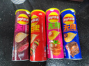 乐事（Lay's）无限薯片 104g*3罐 组合装（番茄+原味+烤肉）膨化食品 休闲零食 实拍图