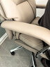 顾全电脑椅工学椅家用可躺办公椅按摩加热老板椅环保真皮C570H金咖皮 实拍图