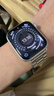 Apple Watch Series 9 二手苹果智能手表 S9 精准定位追踪 女性健康深度检测 银色 GPS 45mm 实拍图