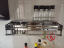 四季沐歌304不锈钢厨房调料置物架壁挂式调味品刀具刀架厨具多功能收纳架 实拍图