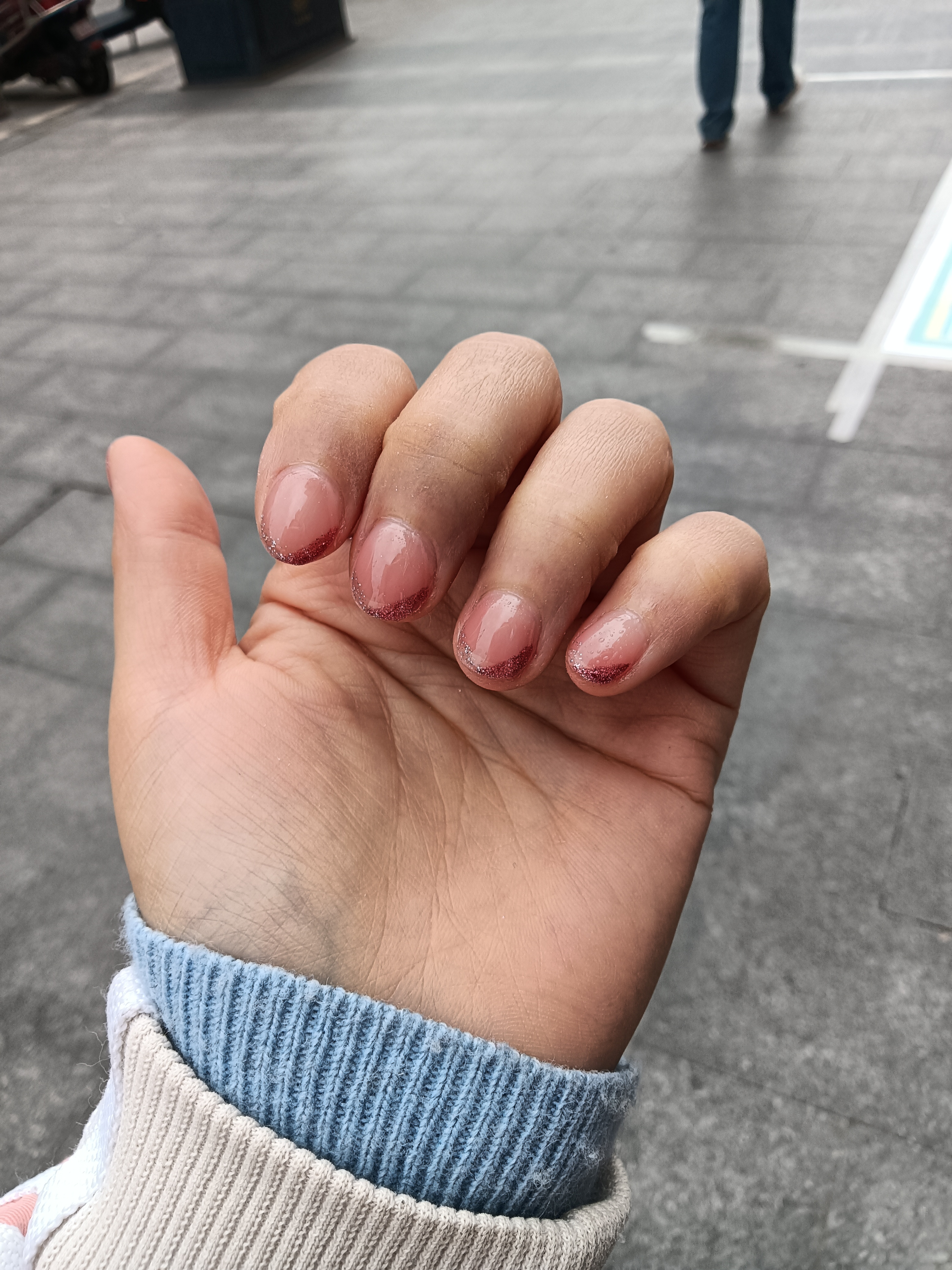 yottoy瑜伽袜女专业普拉提袜防滑中筒袜子运动夏季薄款五指袜 陨石灰 S 实拍图
