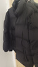 网易严选25新品90鸭绒超蓬羽绒服休闲面包服石墨烯保暖轻量抗菌防泼水 25秋冬立领-静谧黑 XL 实拍图